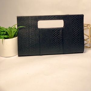 Charming Charlie Black Clutch